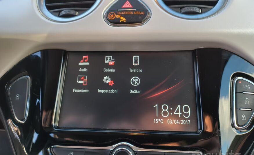 Opel Adam 1.4 87 CV GPL Tech Glam UNIPROPRIETARIO